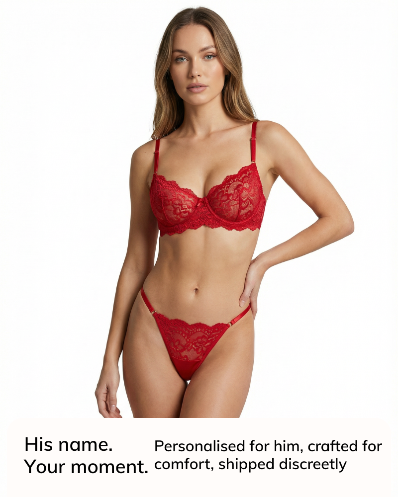 Signature Name Thong