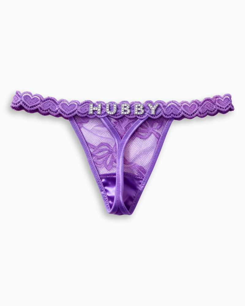 Seductive Name Thong