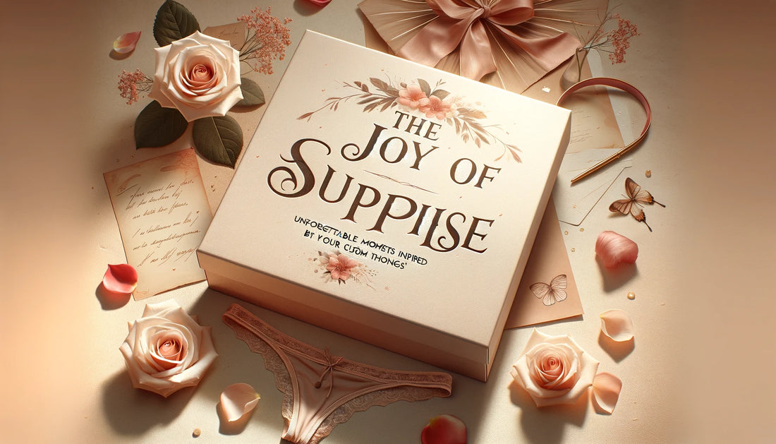 The Joy of Surprise: Unforgettable Moments Inspired by Our Custom Thongs