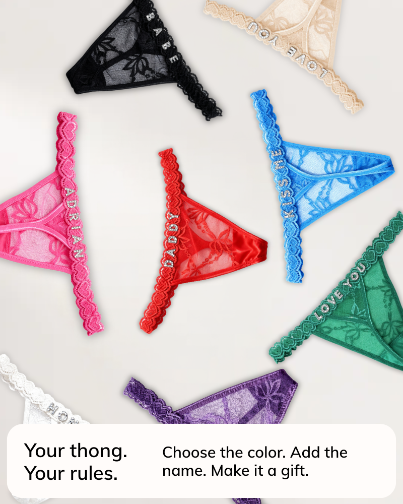 Tanga con nombre seductor