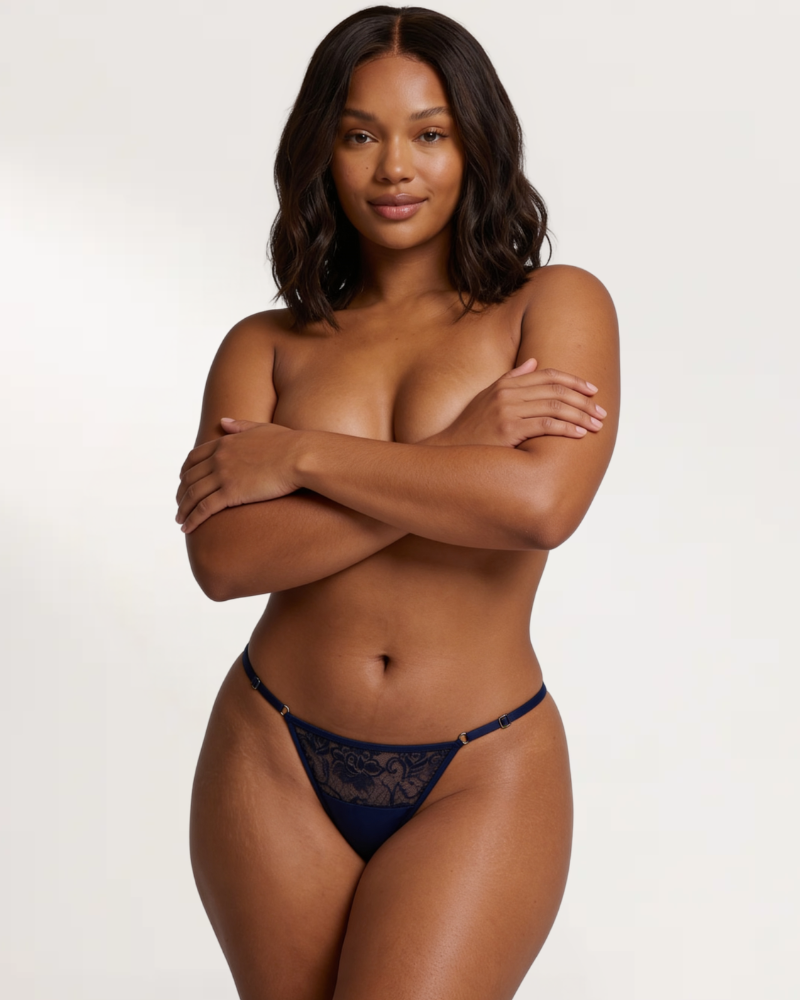 Seductive Chain Name Thong