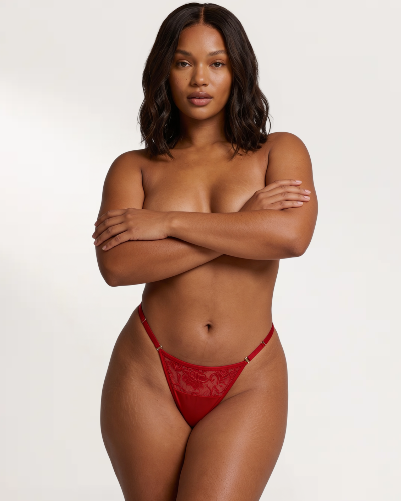 Seductive Chain Name Thong