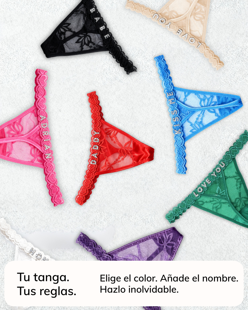 Tanga con nombre seductor