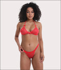 The matching lingerie set