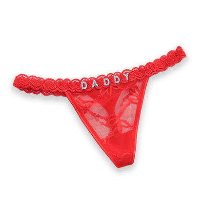 Seductive Name Thong