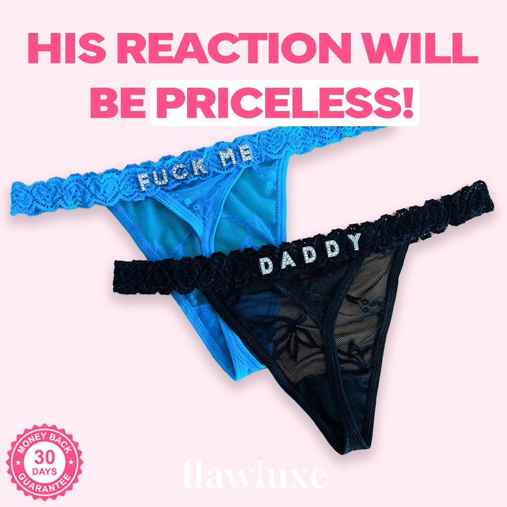 Seductive Name Thong flawluxe